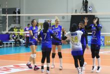 Voli Putri Bandung bjb Tandamata Taklukan Jakarta Popsivo Polwan di Proliga 2022