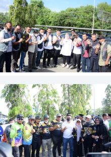 Pengantaran keberangkatan AKBP Hendra Gunawan 