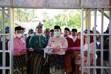 Saat peresmian gelanggang gasing