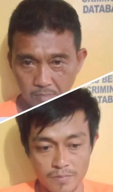 Dua tersangka yang sempat DPO