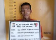 Pelaku yang diamankan Polisi