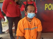 Tersangka SN oknum guru mengaji yang melakukan cabul anak dibawah umur