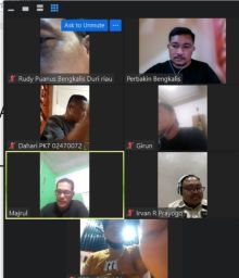 Rapat perbakin Bengkalis jelang porprov 2022