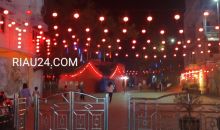 Lampion perayaan Imlek di Bengkalis tahun 2022