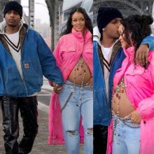 A$AP Rocky bersama Rihanna