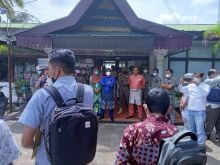 Saat aksi damai berlangsung