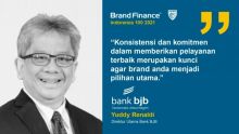 bank bjb Raih Penghargaan Raih Top 100 Most Valuable Brands