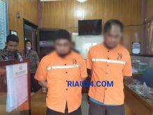 Dua orang pelaku narkoba jaringan internasional