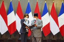 Florence Parly dan Prabowo Subianto [Instagram/@prabowo]