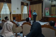 Wabup Husni Merza dalam arahannya