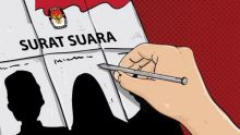 Ilustrasi pemilihan Caleg. Sumber: Internet