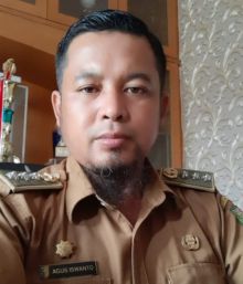 Camat Kuantan Tengah, Agus Iswanto