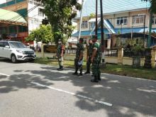 Persiapan peresmian kampung pancasila di Bengkalis