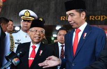Presiden RI Joko Widodo dan Wakil Presiden RI Ma'aruf Amin. Sumber: CNN Indonesia
