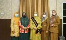 Bunda PAUD Inhil usai ikuti rapat virtual