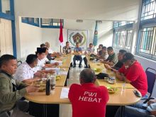 Audensi PWI dan Diskominfo Kabupaten Bengkalis