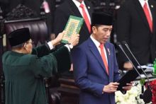 Joko Widodo dilantik menjadi presiden. Sumber: Internet