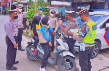 Saat Operasi Lancang Kuning Polres Inhil