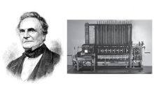 Charles Babbage dan komputer pertama di dunia. Sumber: Sindonews.com