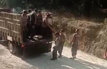 Security baru saat didatangkan ke perkebunan Surya Dumai Grup di Rohul beberapa hari lalu. Kehadiran mereka sempat memicu ketegangan dengan karyawan pengamanan yang akan di PHK sepihak