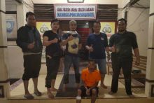 Pelaku pencurian yang diamankan polisi