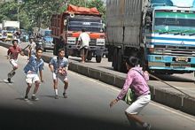 Siswa SMP tawuran. Sumber: Tempo.co