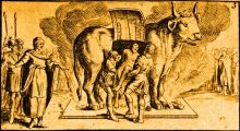The brazen bull. Sumber: Wordpress.com