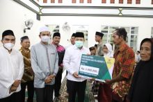 Saat Safari Ramadhan Wabup Husni Merza