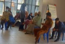 Penyaluran Migor di kantor Pos Indonesia