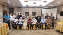 Usai rapat bersama BPC Perhumas Pekanbaru