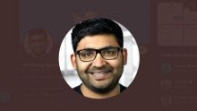 CEO Twitter Parag Agrawal, posisinya di ujung tanduk (foto: twitter @parara)