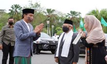 Presiden RI Joko Widodo, Wakil Presiden RI Ma'ruf Amin, dan Puan Maharani. Sumber: Internet