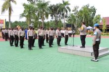 Saat apel pemberian reward