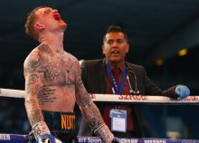 Cartwright mengalami cedera parah pada bagian bibirnya. Sumber: Chester Standard