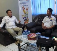 Ketua Kadin Inhil bersama Kepala Bulog Tembilahan