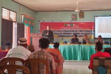 Sosialisasi bahaya Karhutla