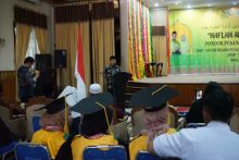 Wakil Bupati Siak, Husni Merza dalam sambutannya