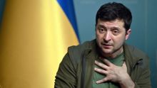 Presiden Ukraina Vladimir Zelensky. Sumber: Internet