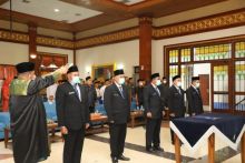 Saat pengukuhan Komisioner Baznas Siak