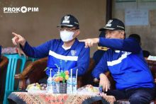 Bupati HM Wardan bersama Wabup Syamsuddin Uti