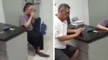Tangkapan layar video nasabah kehilangan uang milyaran lewat phising. [Instagram/infominang]