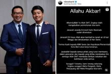 Jasad Eril ditemukan kolase gambar (instagram/@ridwankamil)