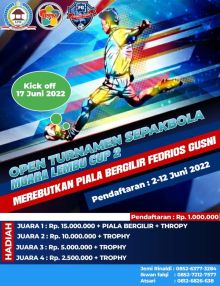 Open Tournament Sepakbola Muara Lembu Cup 2