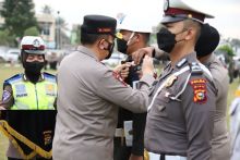 Kapolda Riau Irjen Pol Moh Iqbal pimpin Apel Operasi Patuh Lancang Kuning 2022, Senin pagi
