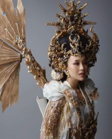 Potret Olivia Aten dalam Balutan Busana dengan tema R.A Kartini/ScreenShot/Instagram Olivia Aten