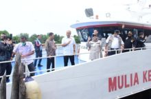 Pelepasan kapal tujuan Malaysia