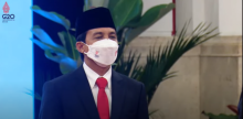 Raja Juli Antoni pada pelantikan wakil menteri di istana negara/youtube: sekretariat presiden