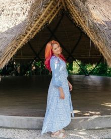 Marshanda isi podcast Denny Sumargo membahas tentang penyakit dan kematian(instagram/@marshanda99)