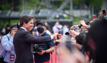 Tom Cruise di acara karpet merah ‘Top Gun: Maverick’ di Korea/Cine21.com