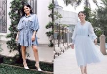 Potret Nindy Ayunda dalam Balutan Busana serba warna pollow/fajar.co.id